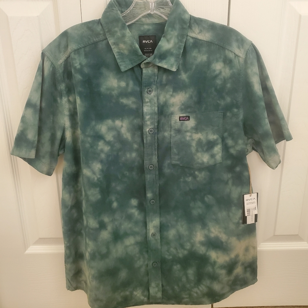 NWT RVCA button down shirt